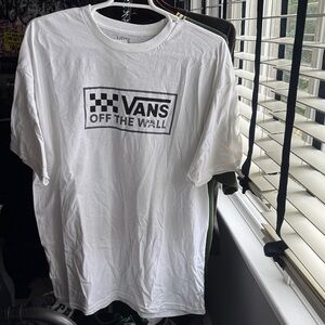 Vans Logo White Men’s T-Shirt